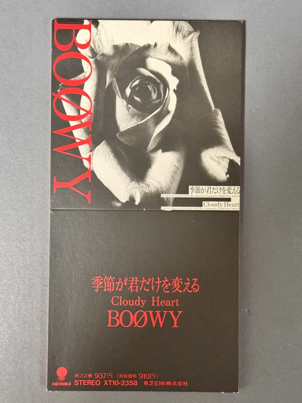 BOOWY(보위)_키세츠가 키미다케오 카에루 8cm 싱글